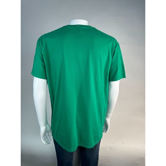 Anvil Lightweight Chillin' With My Ho's Holiday Christmas TShirt XL Green Cotton - Picture 14 of 15